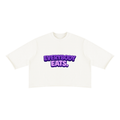 EVERYBODY EATS: BUTTERFLY PEAS - Unisex Mineral Wash Raw Hem Boxy T-Shirt