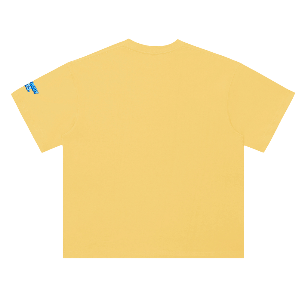 EVERYBODY EATS: BLUE SKY - Heavyweight Drop Shoulder Cotton T-Shirt