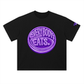 EVERYBODY EATS: BUTTERFLY PEAS - Heavyweight Drop Shoulder Cotton T-Shirt