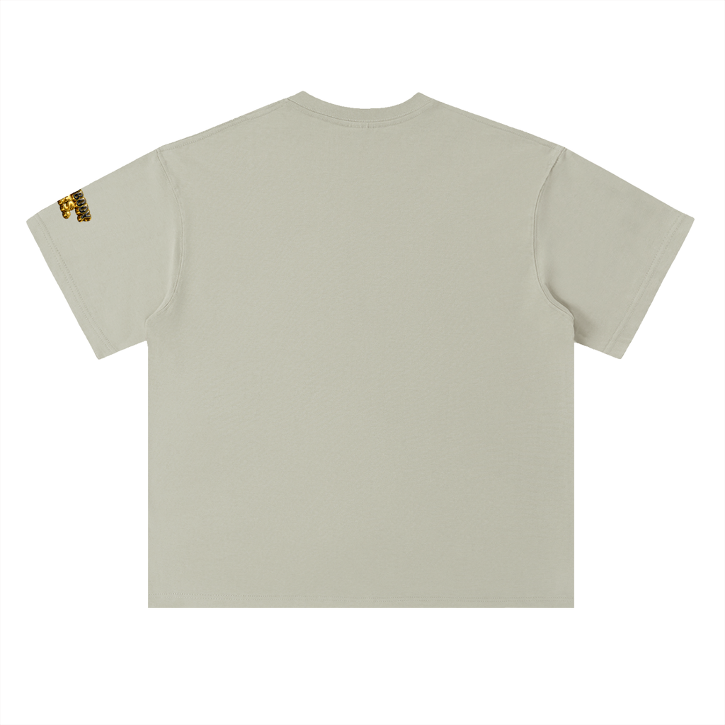 EVERYBODY EATS: CHROME - Heavyweight Drop Shoulder Cotton T-Shirt