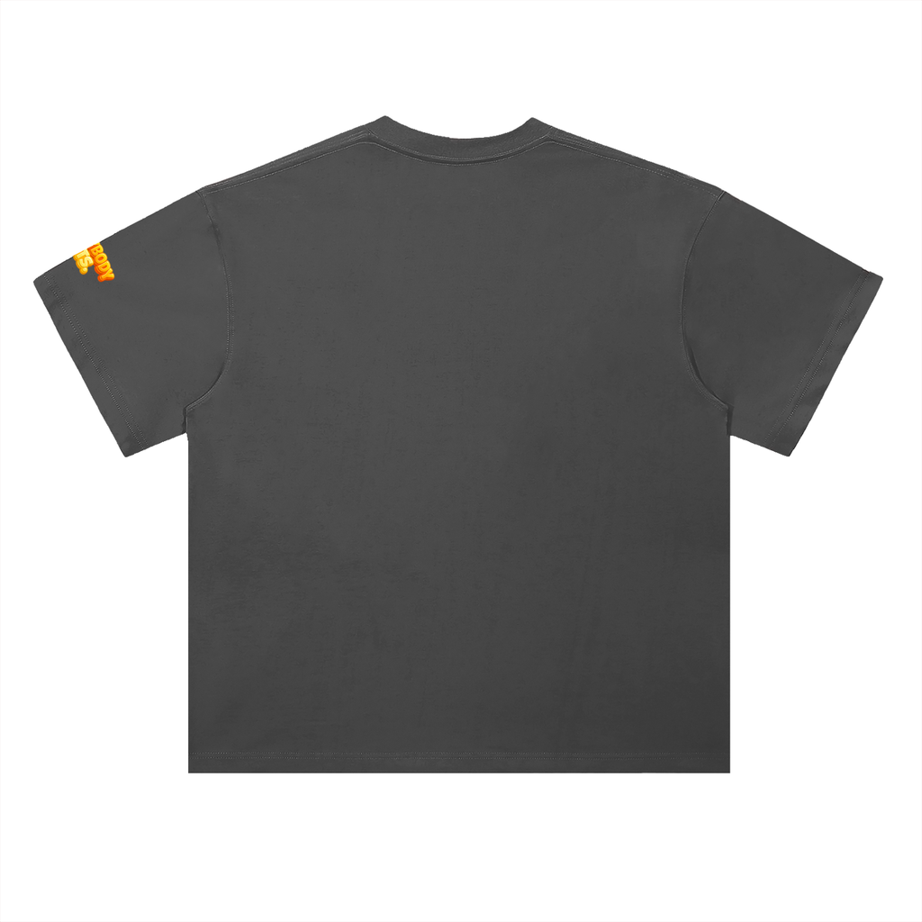 EVERYBODY EATS: MAC N CHEESE - Heavyweight Drop Shoulder Cotton T-Shirt