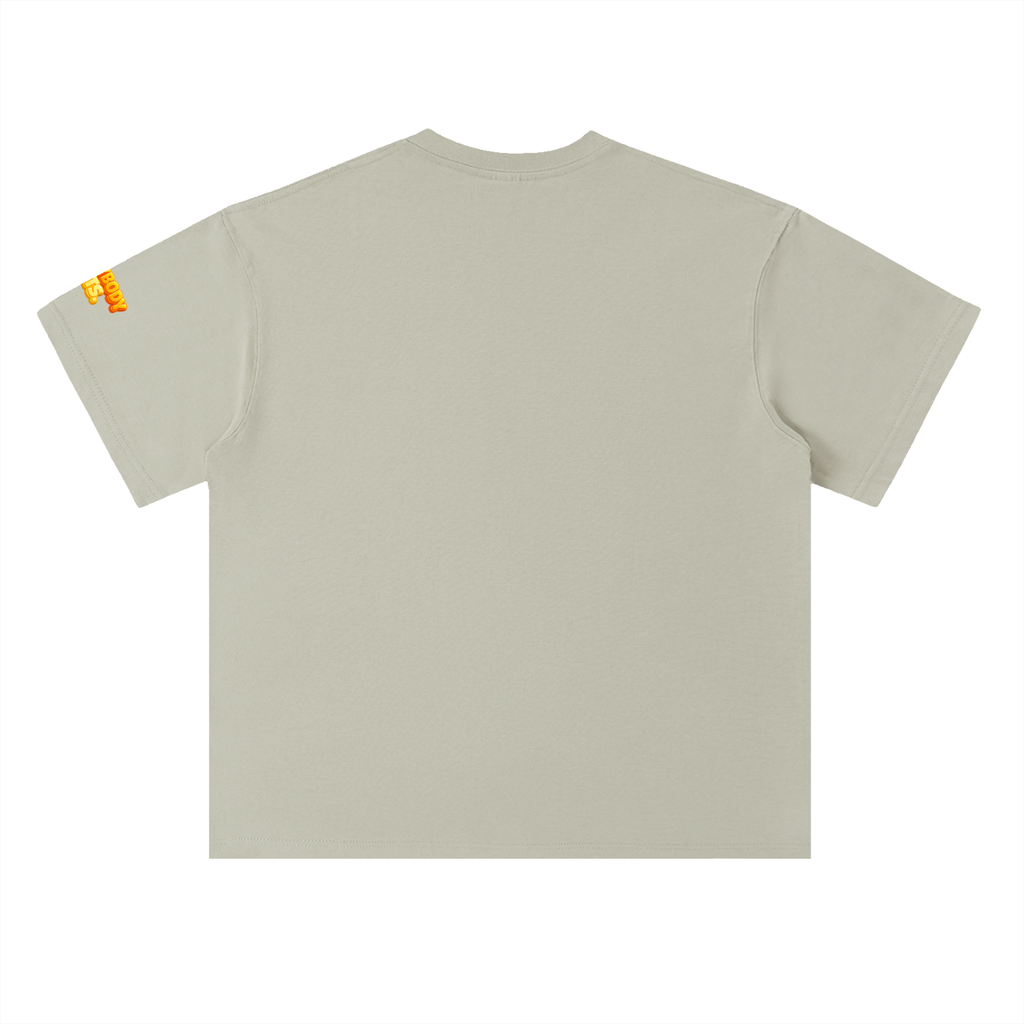 EVERYBODY EATS: MAC N CHEESE - Heavyweight Drop Shoulder Cotton T-Shirt