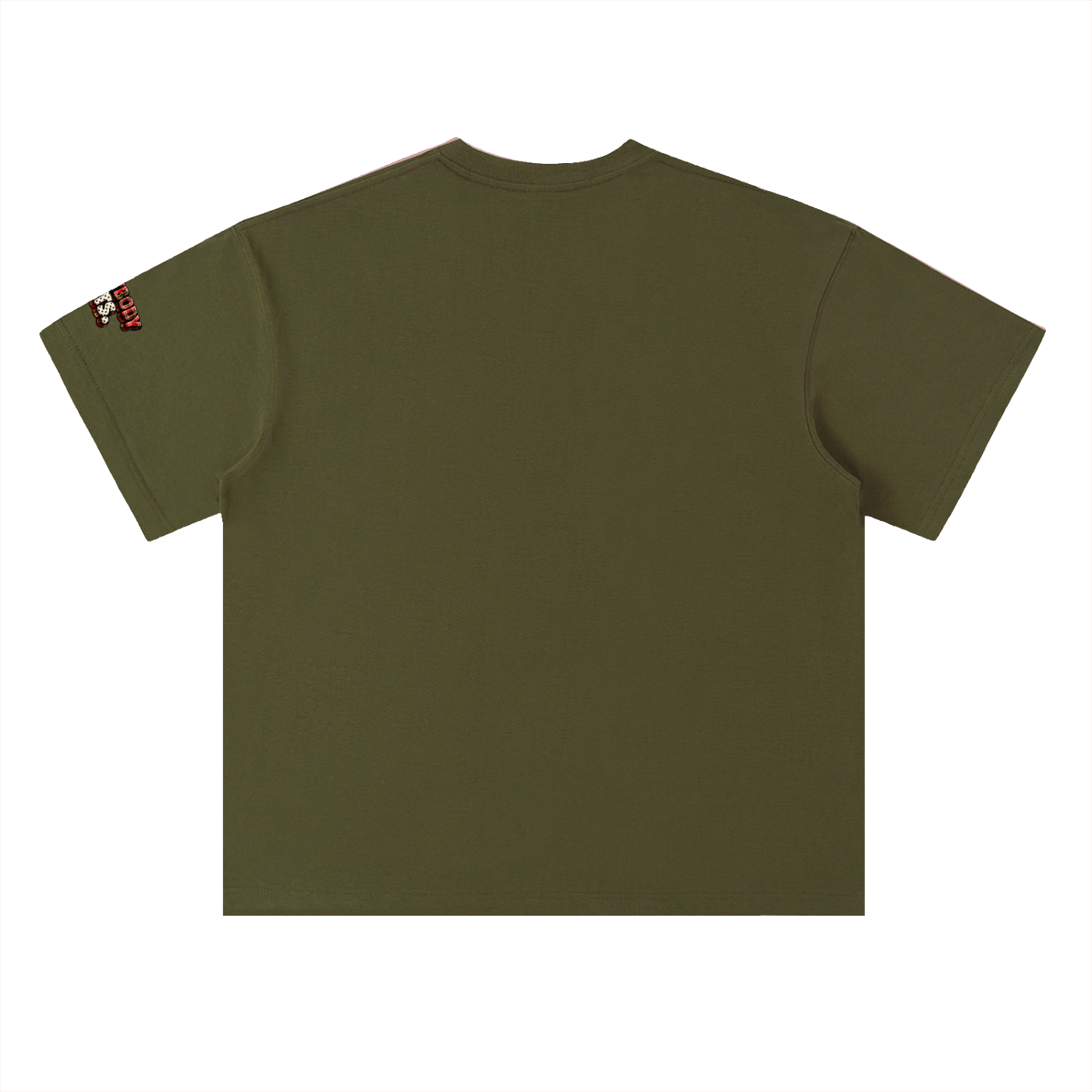 EVERYBODY EATS: PLAID - Heavyweight Drop Shoulder Cotton T-Shirt