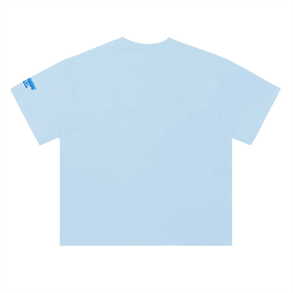 EVERYBODY EATS: SHAVED ICE - Heavyweight Drop Shoulder Cotton T-Shirt