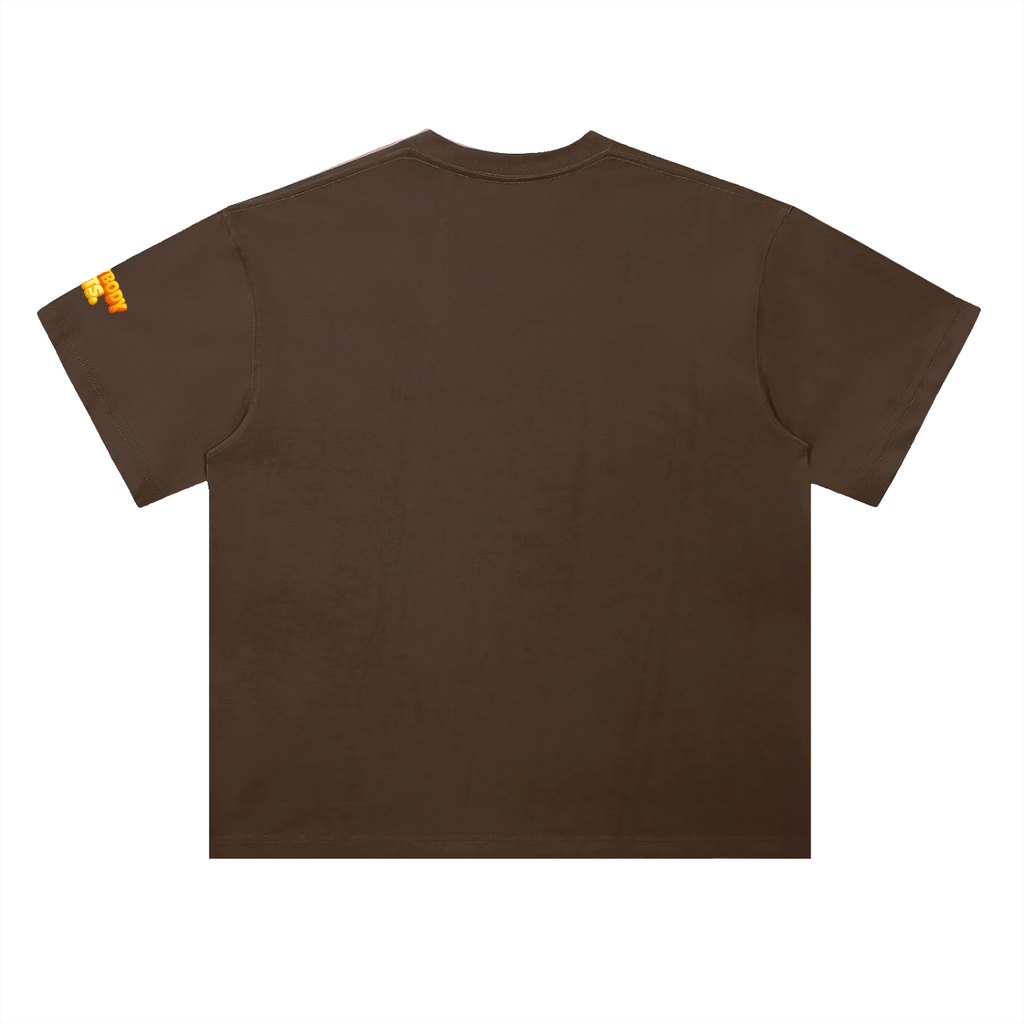 EVERYBODY EATS: MAC N CHEESE - Heavyweight Drop Shoulder Cotton T-Shirt