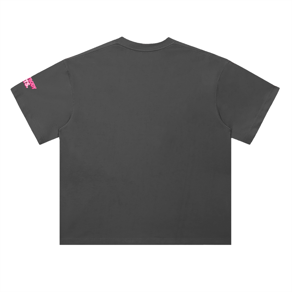 EVERYBODY EATS: STRAWBERRIES - Heavyweight Drop Shoulder Cotton T-Shirt