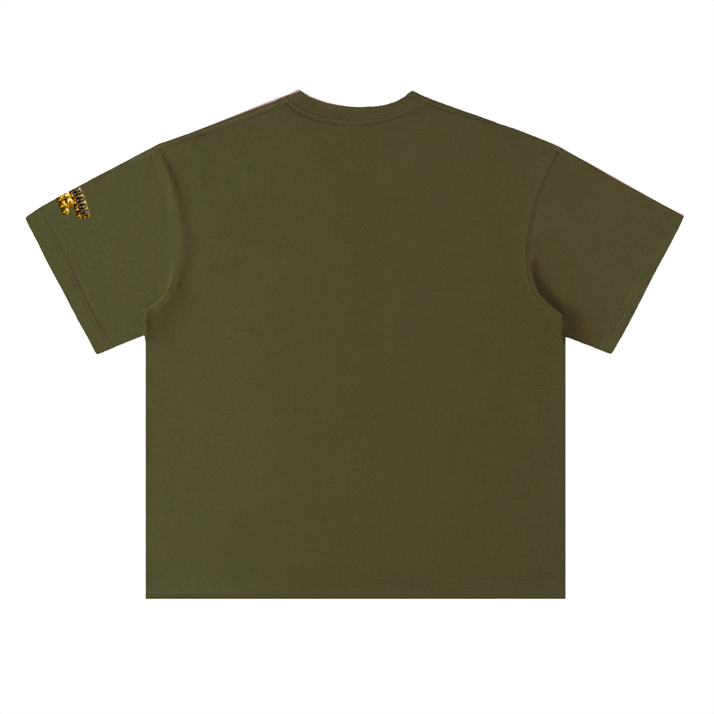 EVERYBODY EATS: CHROME - Heavyweight Drop Shoulder Cotton T-Shirt