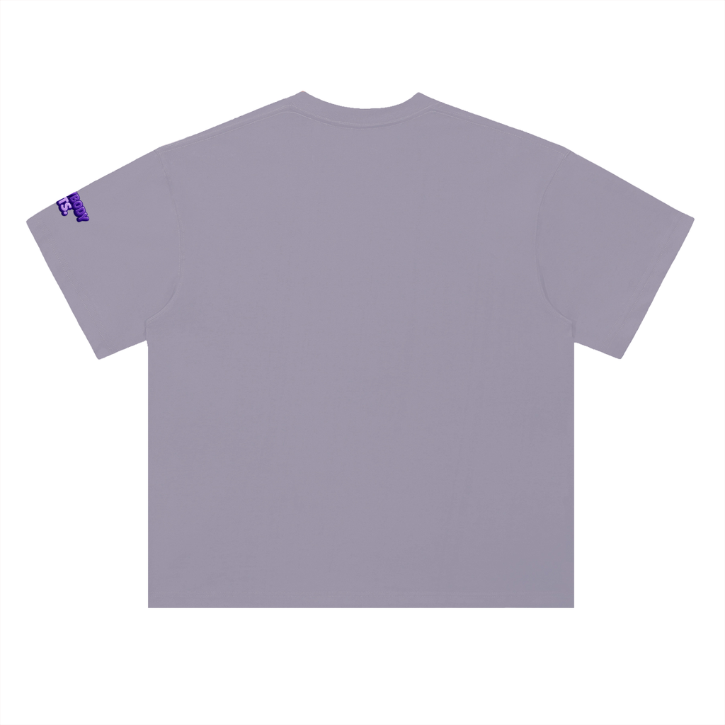 EVERYBODY EATS: BUTTERFLY PEAS - Heavyweight Drop Shoulder Cotton T-Shirt