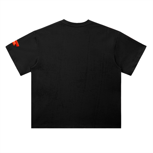 EVERYBODY EATS: AT SUNDOWN - Heavyweight Drop Shoulder Cotton T-Shirt