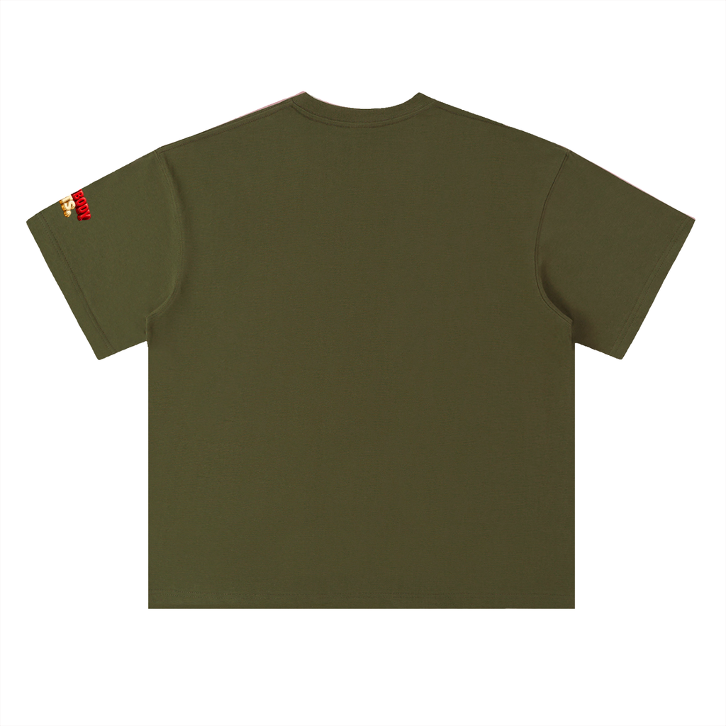 EVERYBODY EATS: CHERRY VANILLA COKE - Heavyweight Drop Shoulder Cotton T-Shirt