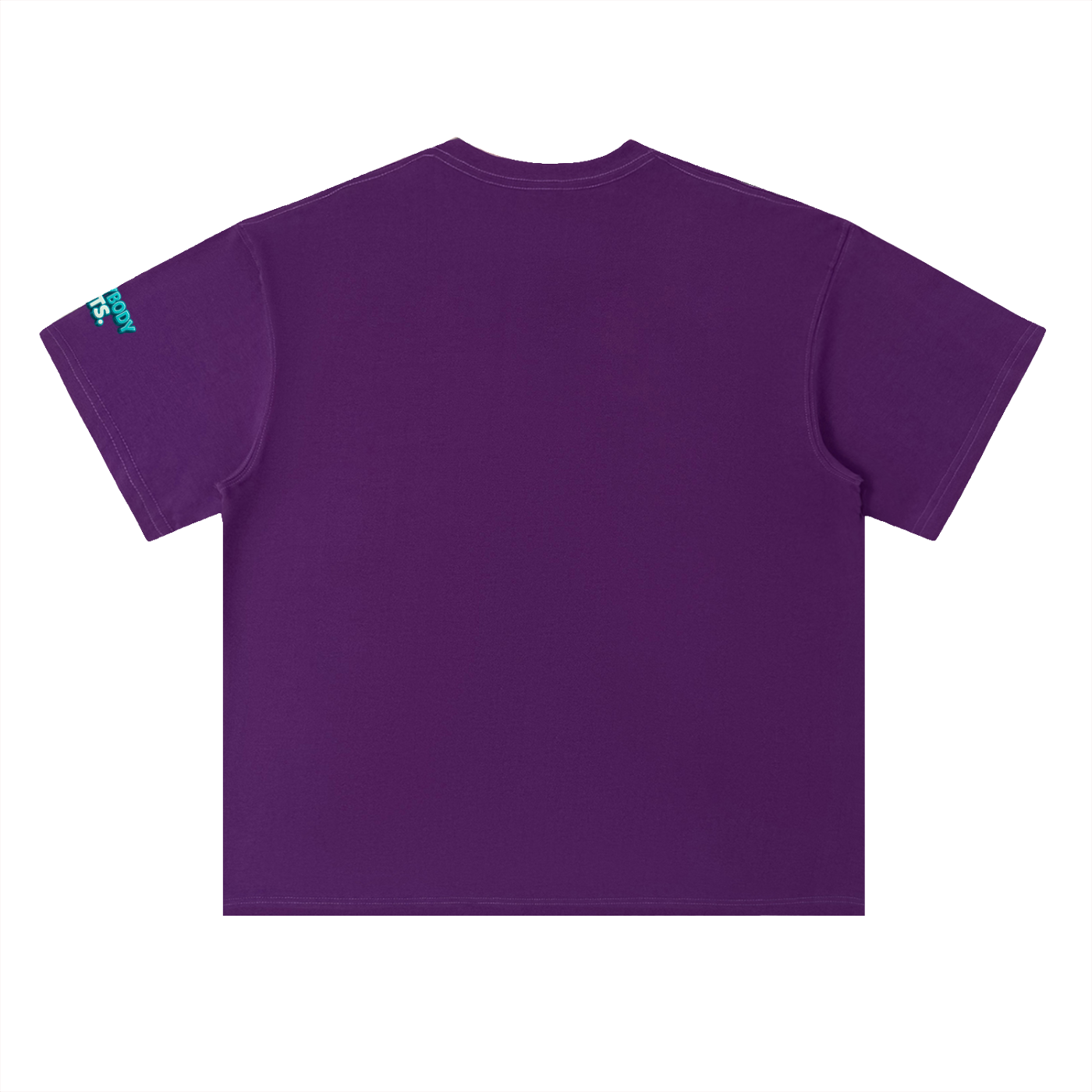 EVERYBODY EATS: BLUE RASPBERRY - Heavyweight Drop Shoulder Cotton T-Shirt