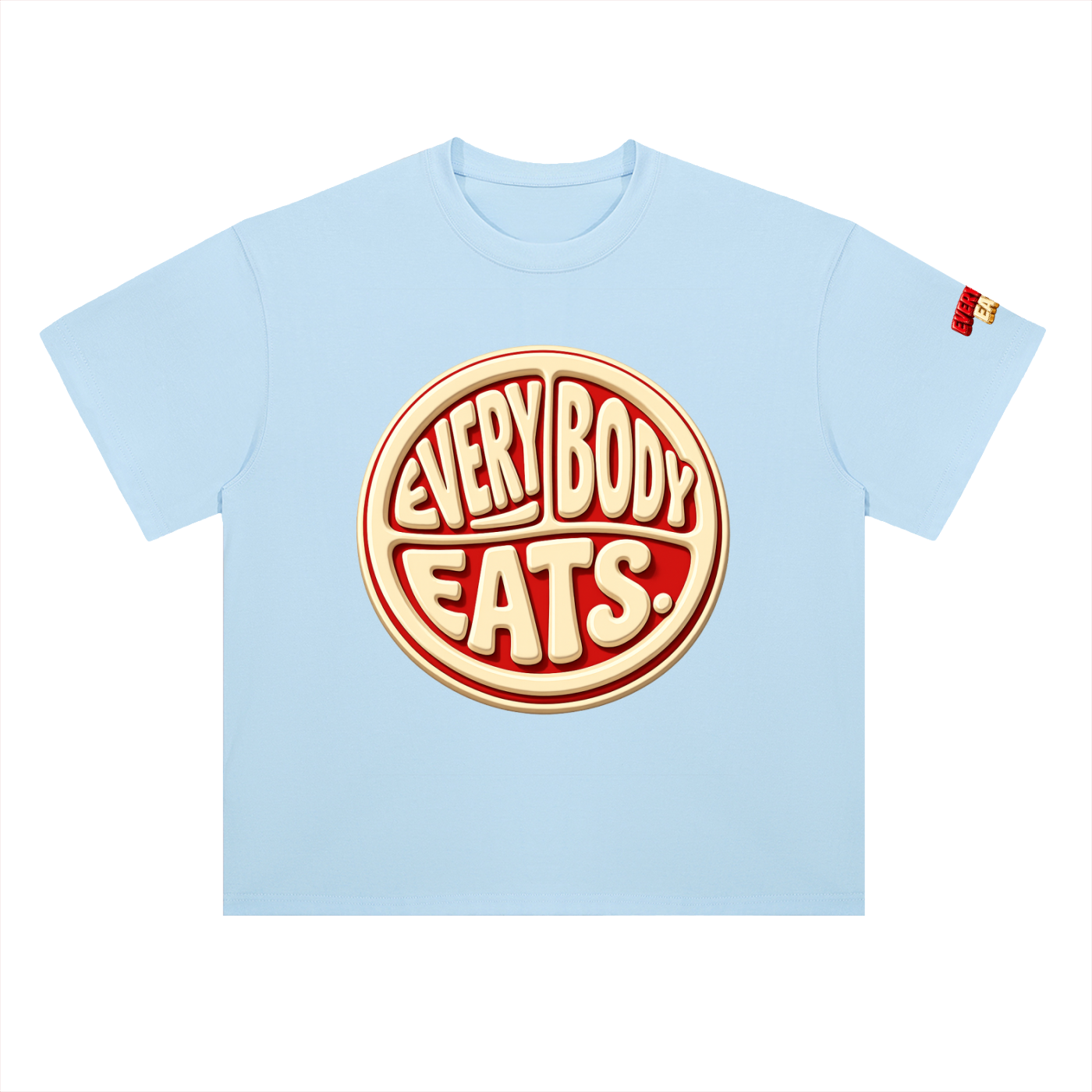 EVERYBODY EATS: CHERRY VANILLA COKE - Heavyweight Drop Shoulder Cotton T-Shirt