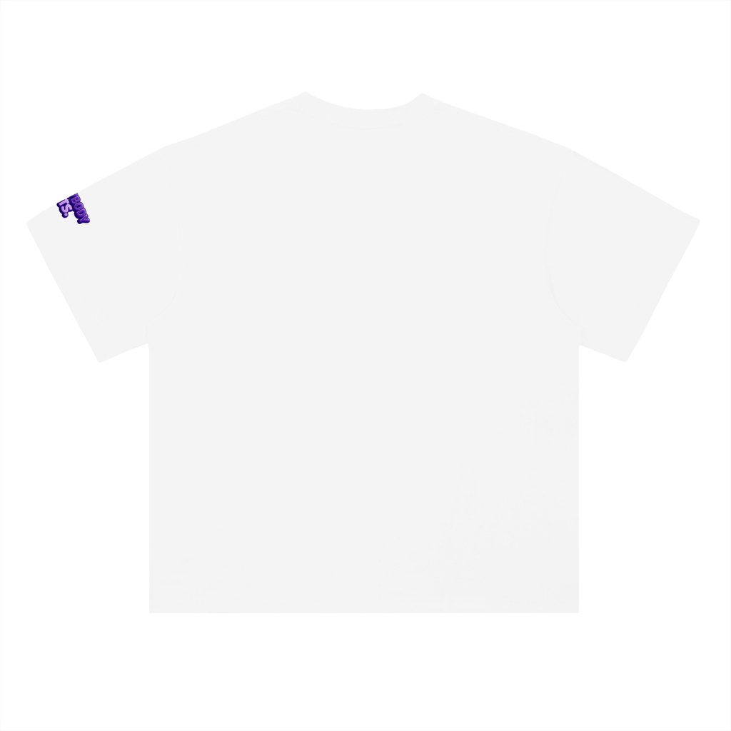 EVERYBODY EATS: BUTTERFLY PEAS - Heavyweight Drop Shoulder Cotton T-Shirt