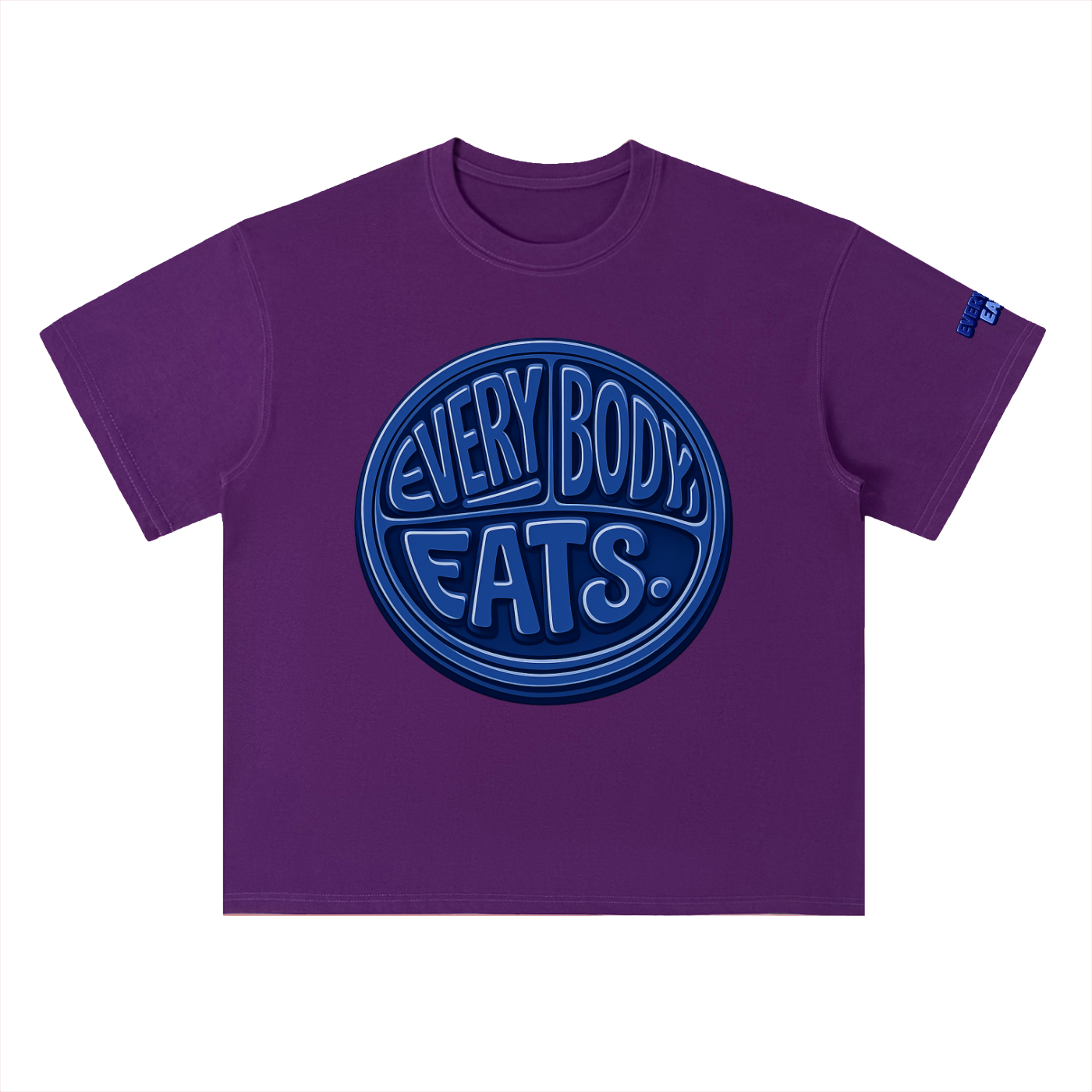 EVERYBODY EATS: BOISENBERRIES -Heavyweight Drop Shoulder Cotton T-Shirt