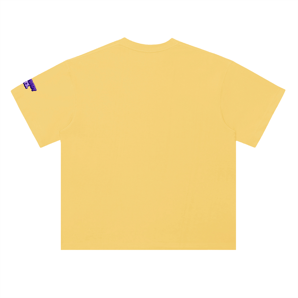 EVERYBODY EATS: BUTTERFLY PEAS - Heavyweight Drop Shoulder Cotton T-Shirt