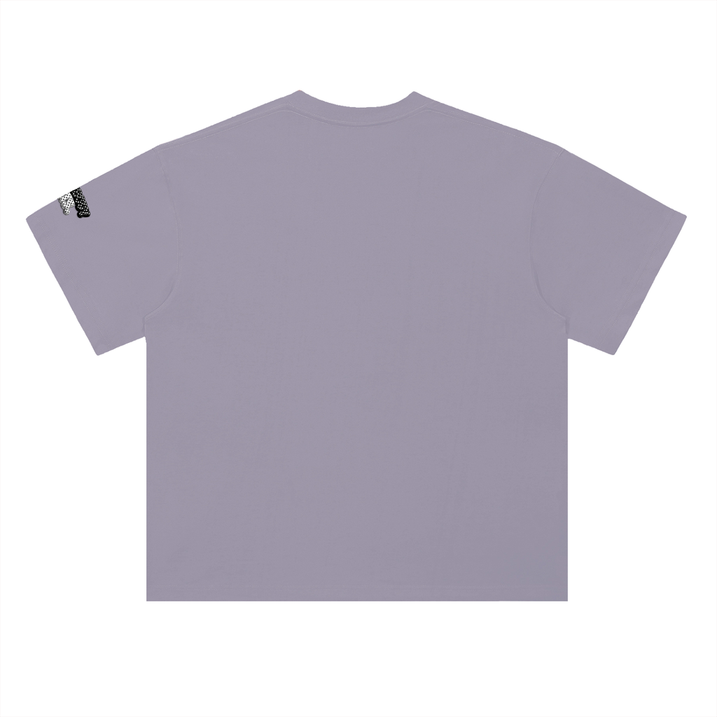 EVERYBODY EATS: POLKA DOTS - Heavyweight Drop Shoulder Cotton T-Shirt