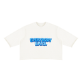 EVERYBODY EATS: SHAVED ICE - Unisex Mineral Wash Raw Hem Boxy T-Shirt