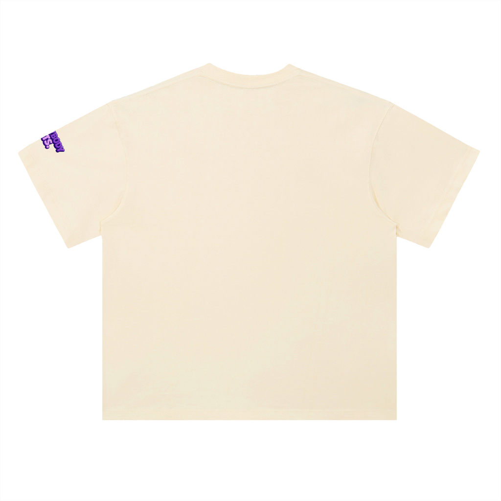 EVERYBODY EATS: GRAPES - Heavyweight Drop Shoulder Cotton T-Shirt