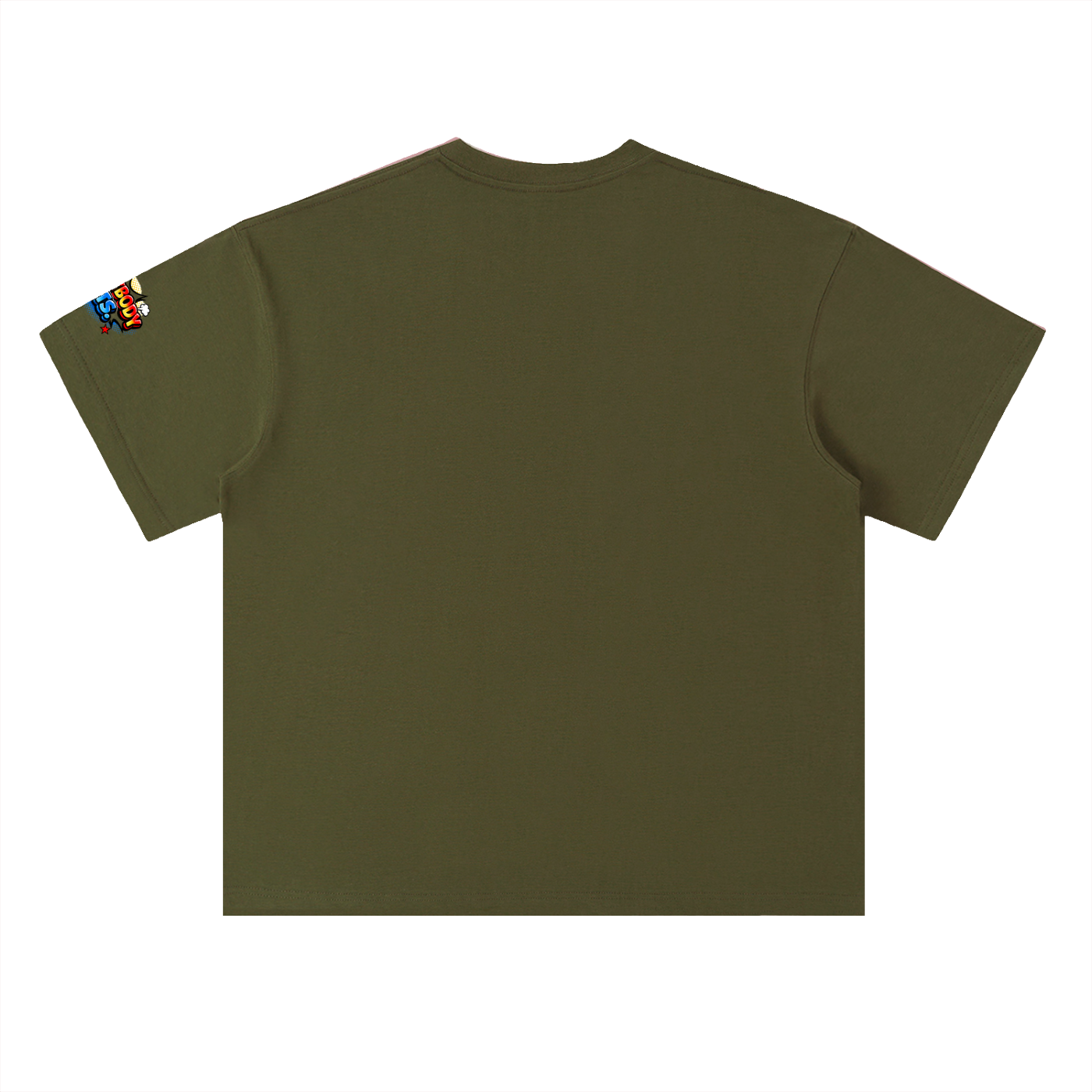 EVERYBODY EATS: COMIC STRIPS - Heavyweight Drop Shoulder Cotton T-Shirt
