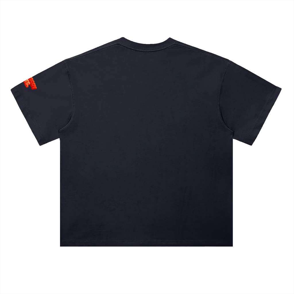 EVERYBODY EATS: AT SUNDOWN - Heavyweight Drop Shoulder Cotton T-Shirt