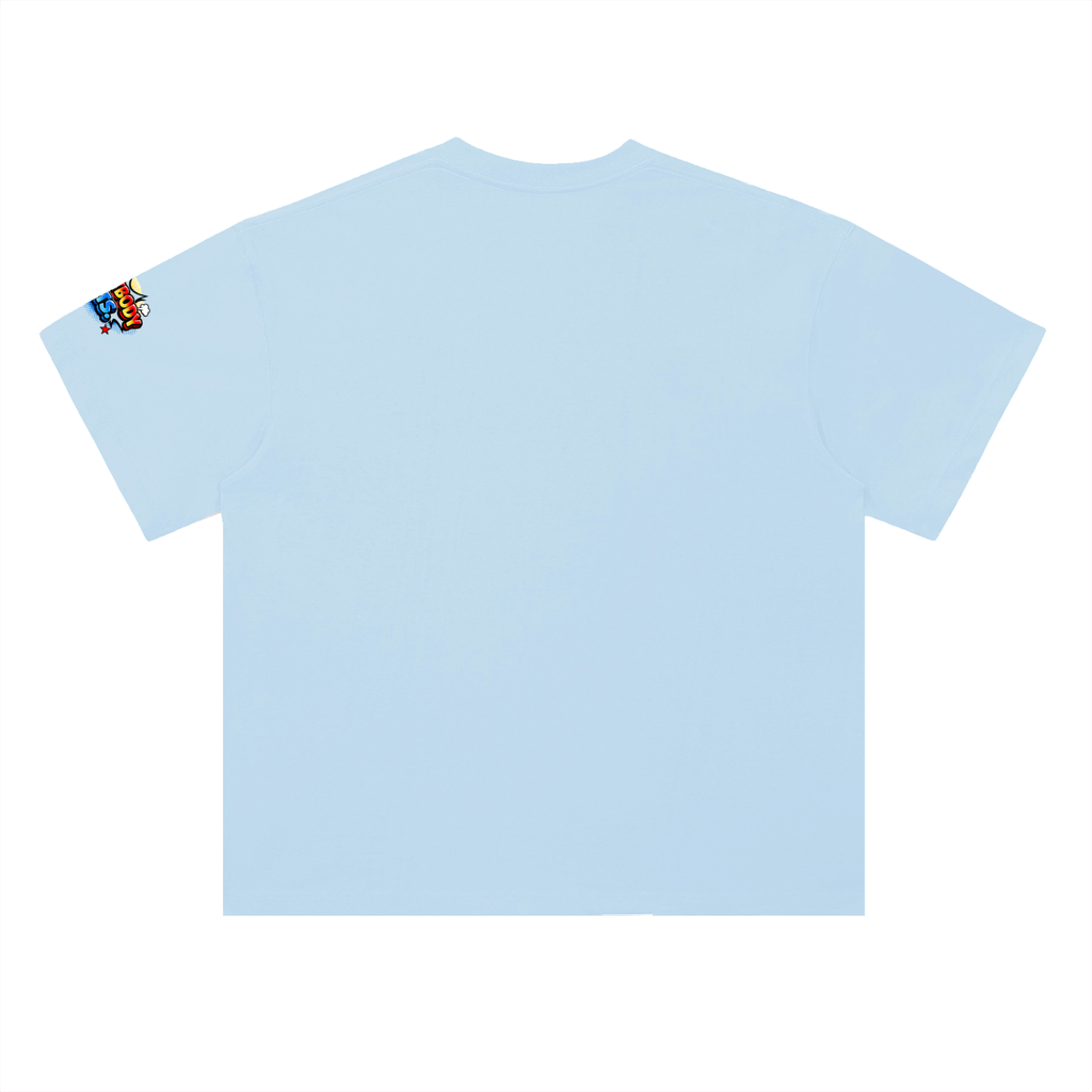 EVERYBODY EATS: COMIC STRIPS - Heavyweight Drop Shoulder Cotton T-Shirt