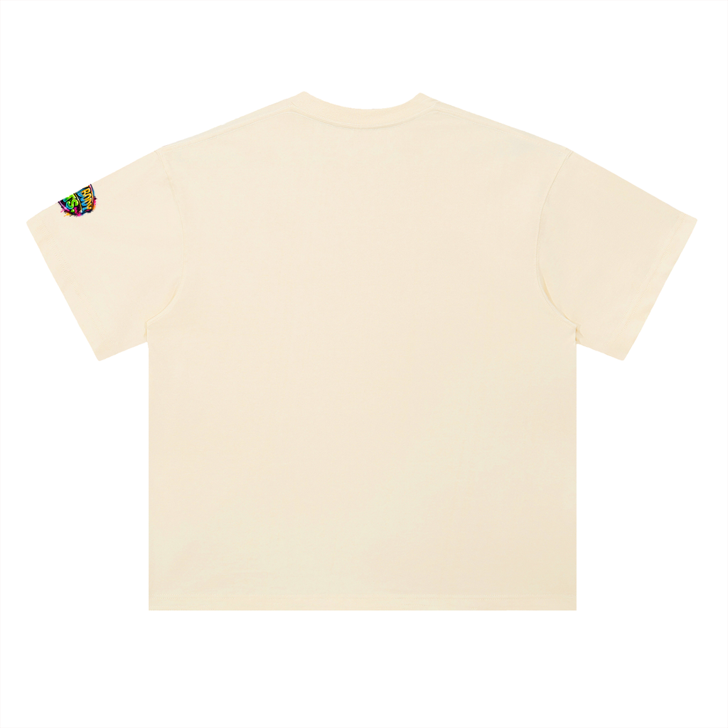 EVERYBODY EATS: PAINT - Heavyweight Drop Shoulder Cotton T-Shirt