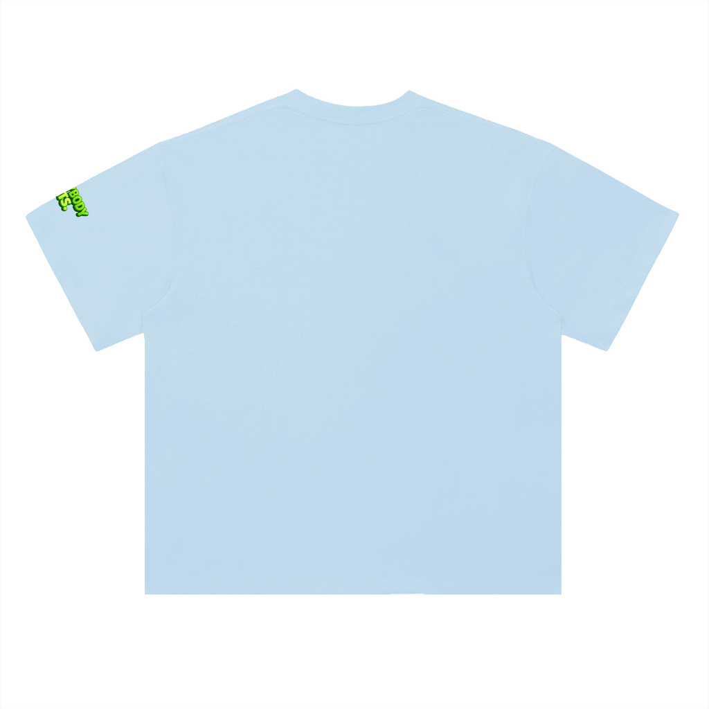 EVERYBODY EATS: LIME - Heavyweight Drop Shoulder Cotton T-Shirt