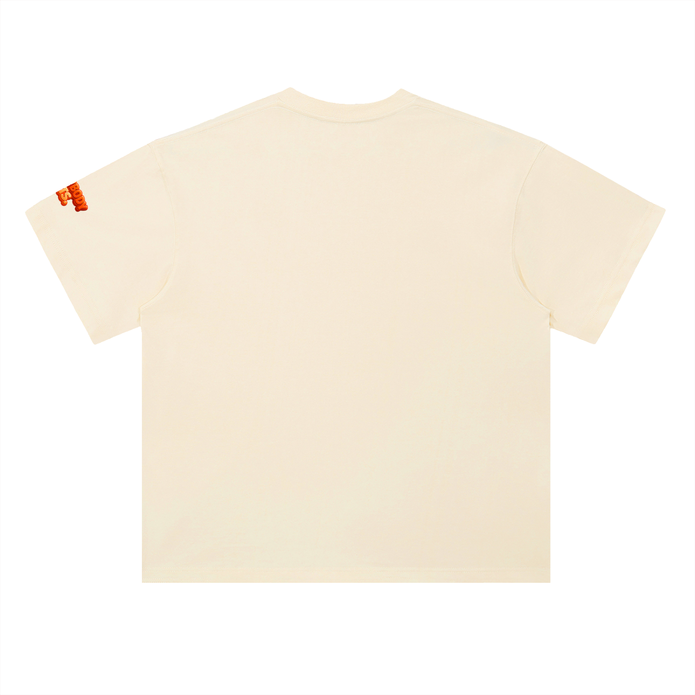 EVERYBODY EATS: ORANGE JUBILEE - Heavyweight Drop Shoulder Cotton T-Shirt
