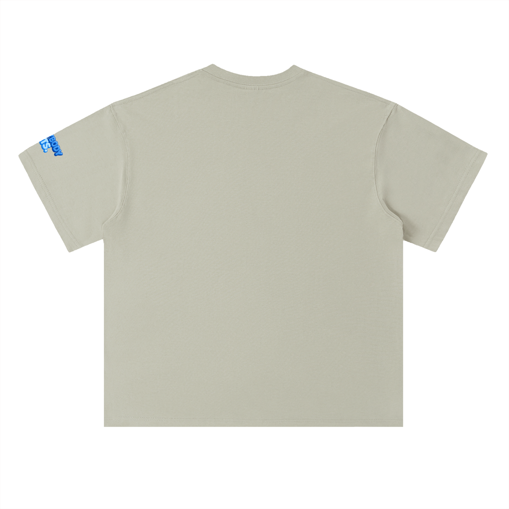 EVERYBODY EATS: BLUEBERRIES - Heavyweight Drop Shoulder Cotton T-Shirt