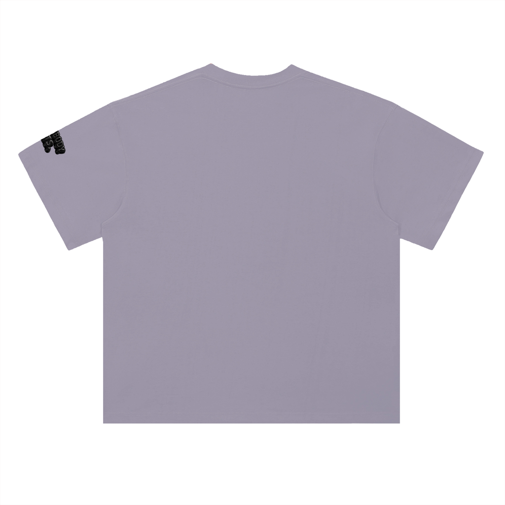 EVERYBODY EATS: LEATHER - Heavyweight Drop Shoulder Cotton T-Shirt