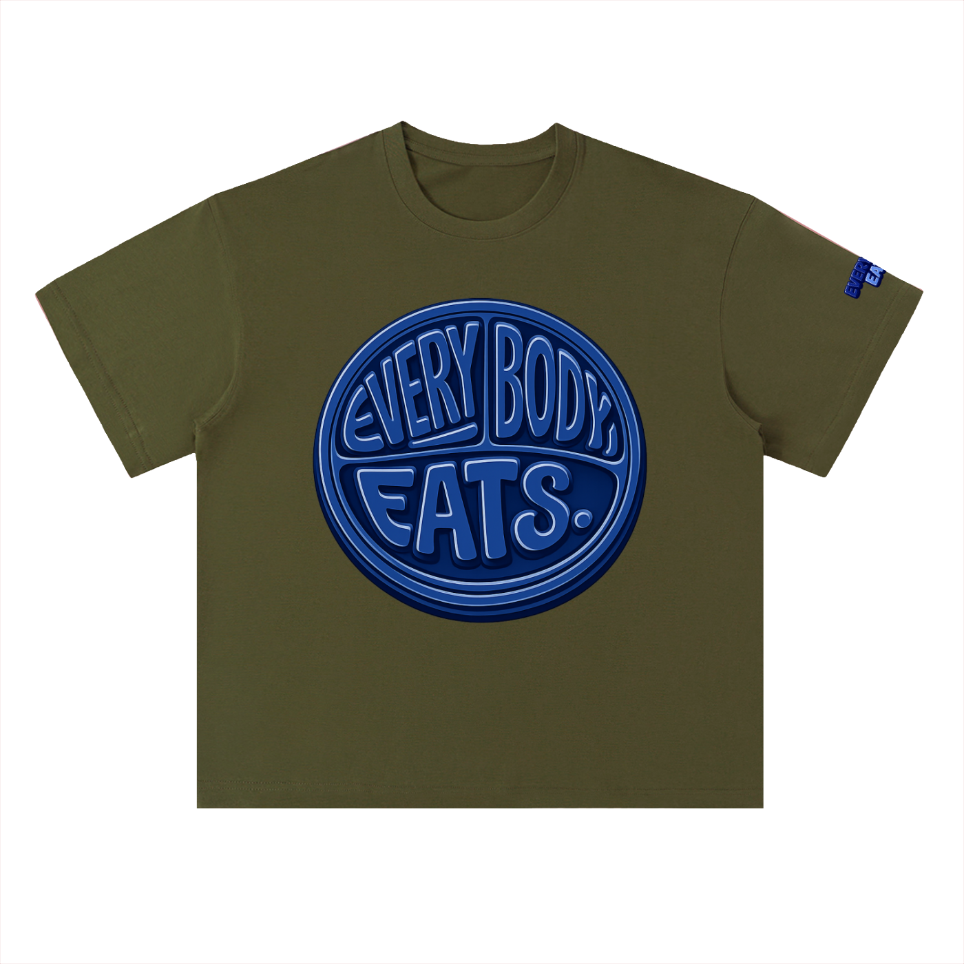 EVERYBODY EATS: BOISENBERRIES -Heavyweight Drop Shoulder Cotton T-Shirt