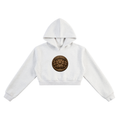 EVERYBODY EATS: TABLE MANNERS | MUMMY BROWN - Essential Cropped Hoodie