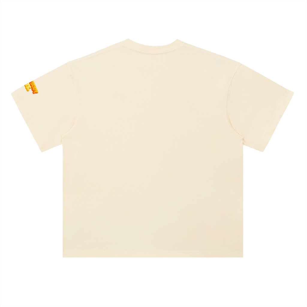 EVERYBODY EATS: MAC N CHEESE - Heavyweight Drop Shoulder Cotton T-Shirt