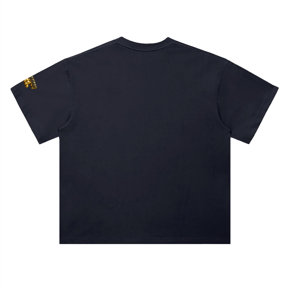 EVERYBODY EATS: CHROME - Heavyweight Drop Shoulder Cotton T-Shirt