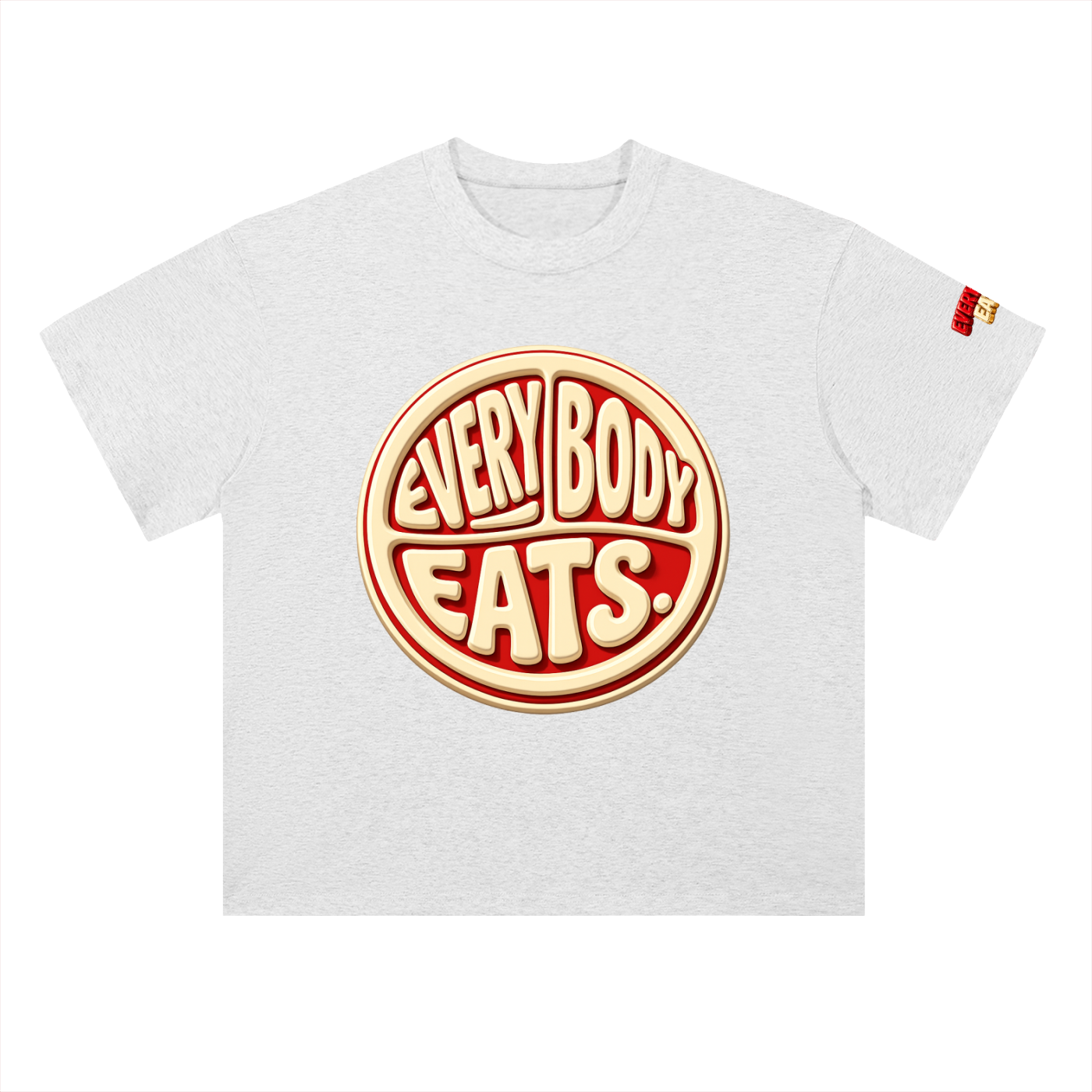EVERYBODY EATS: CHERRY VANILLA COKE - Heavyweight Drop Shoulder Cotton T-Shirt