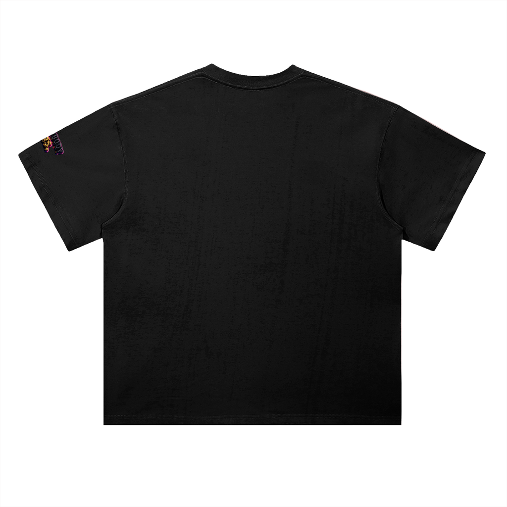 EVERYBODY EATS: LED - Heavyweight Drop Shoulder Cotton T-Shirt