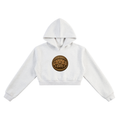 EVERYBODY EATS: TABLE MANNERS | RAW UMBER - Essential Cropped Hoodie