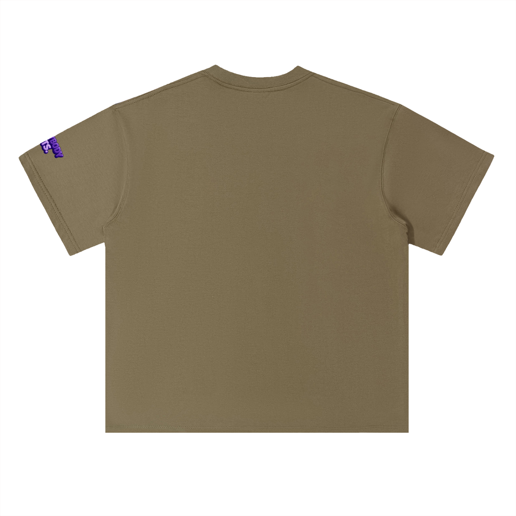 EVERYBODY EATS: BUTTERFLY PEAS - Heavyweight Drop Shoulder Cotton T-Shirt