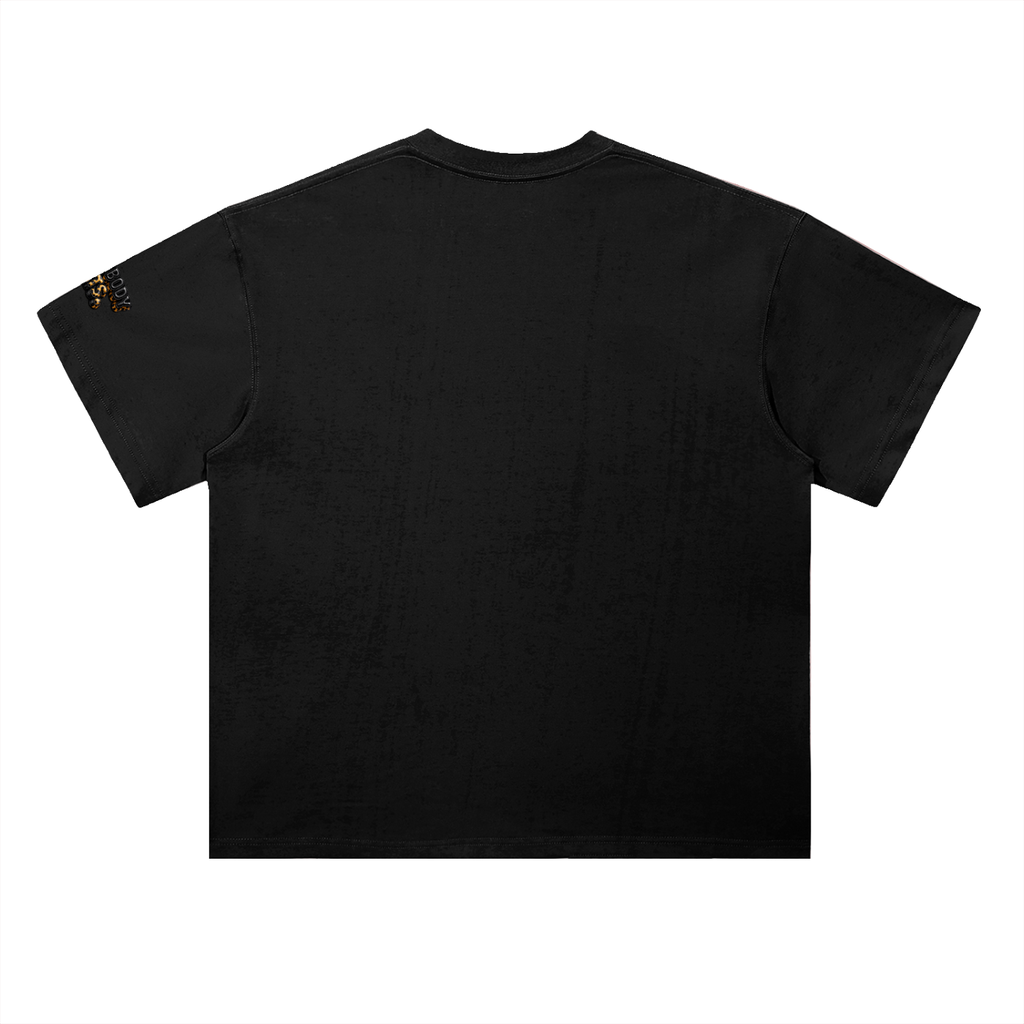 EVERYBODY EATS: CHEETAH - Heavyweight Drop Shoulder Cotton T-Shirt