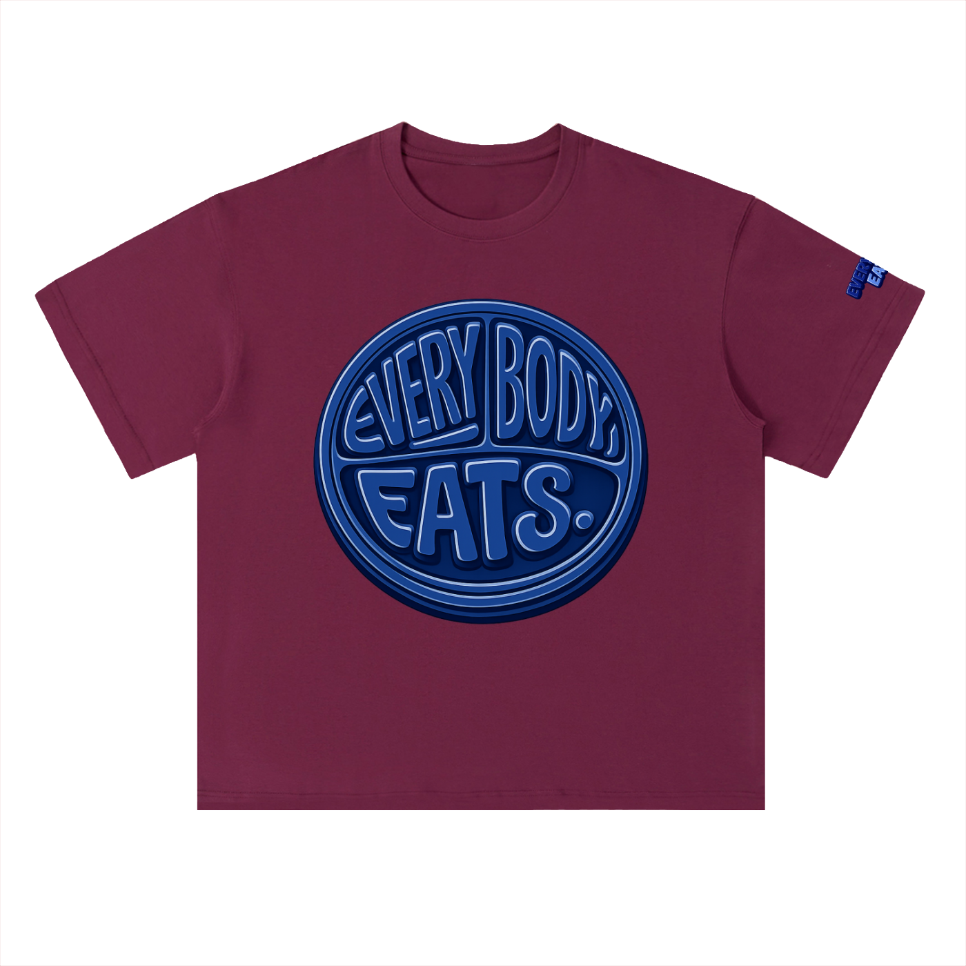 EVERYBODY EATS: BOISENBERRIES -Heavyweight Drop Shoulder Cotton T-Shirt