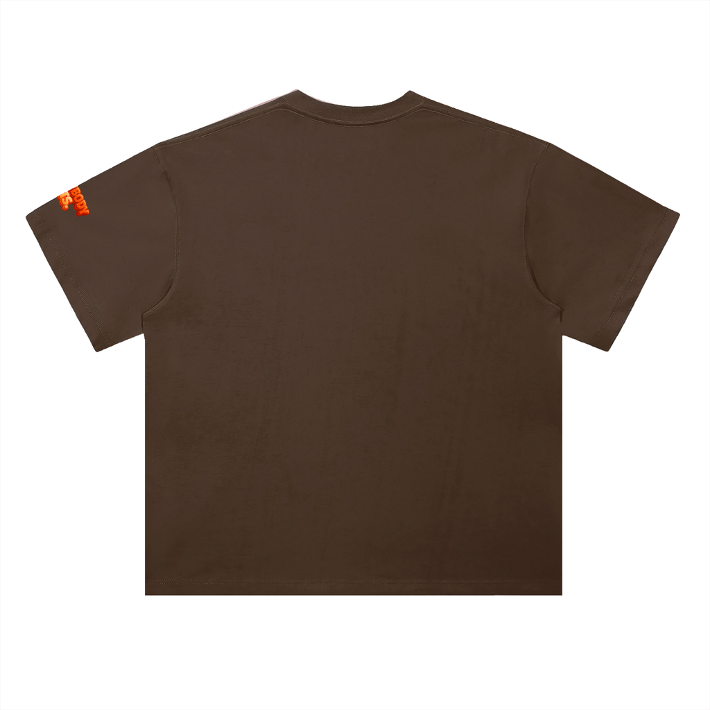 EVERYBODY EATS: MANDARIN - Heavyweight Drop Shoulder Cotton T-Shirt