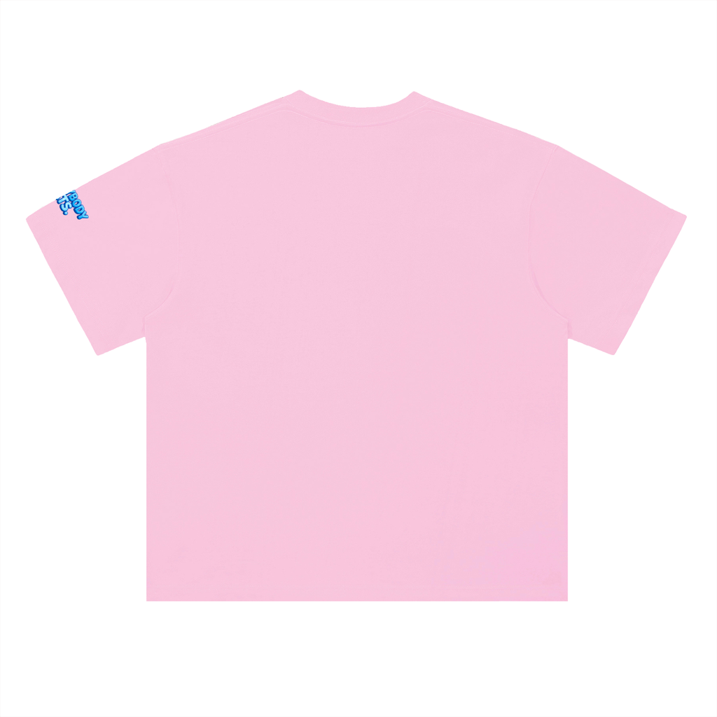 EVERYBODY EATS: SHAVED ICE - Heavyweight Drop Shoulder Cotton T-Shirt