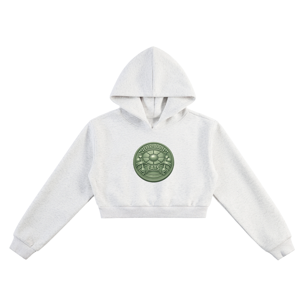EVERYBODY EATS: TABLE MANNERS | LOVAT - Essential Cropped Hoodie