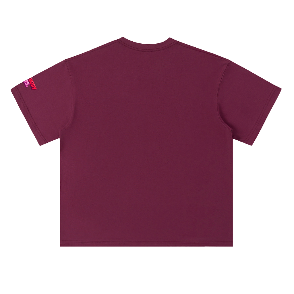 EVERYBODY EATS: STRAWBERRY JAM - Heavyweight Drop Shoulder Cotton T-Shirt