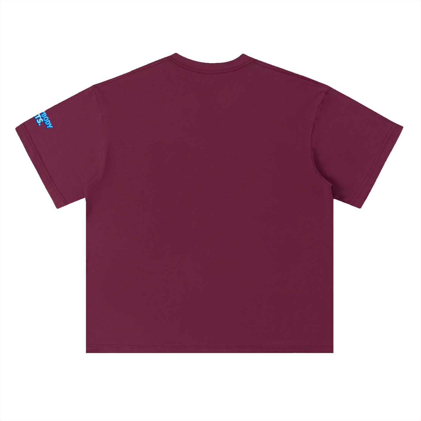 EVERYBODY EATS: BLUE SKY - Heavyweight Drop Shoulder Cotton T-Shirt