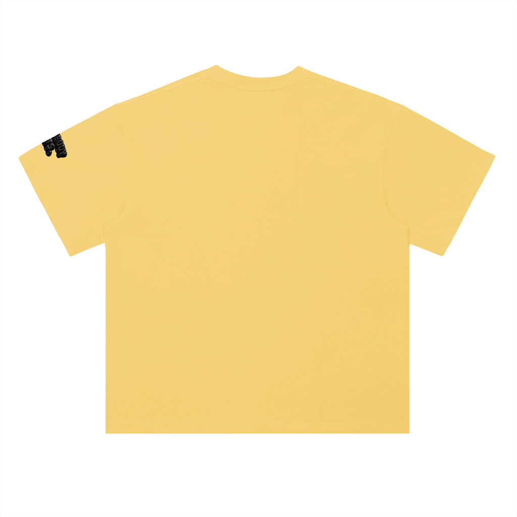 EVERYBODY EATS: LEATHER - Heavyweight Drop Shoulder Cotton T-Shirt