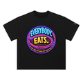 EVERYBODY EATS: LED - Heavyweight Drop Shoulder Cotton T-Shirt