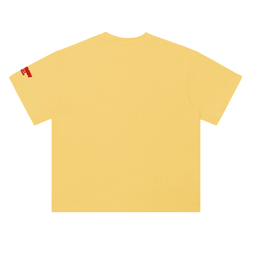 EVERYBODY EATS: WILD CHERRY - Heavyweight Drop Shoulder Cotton T-Shirt