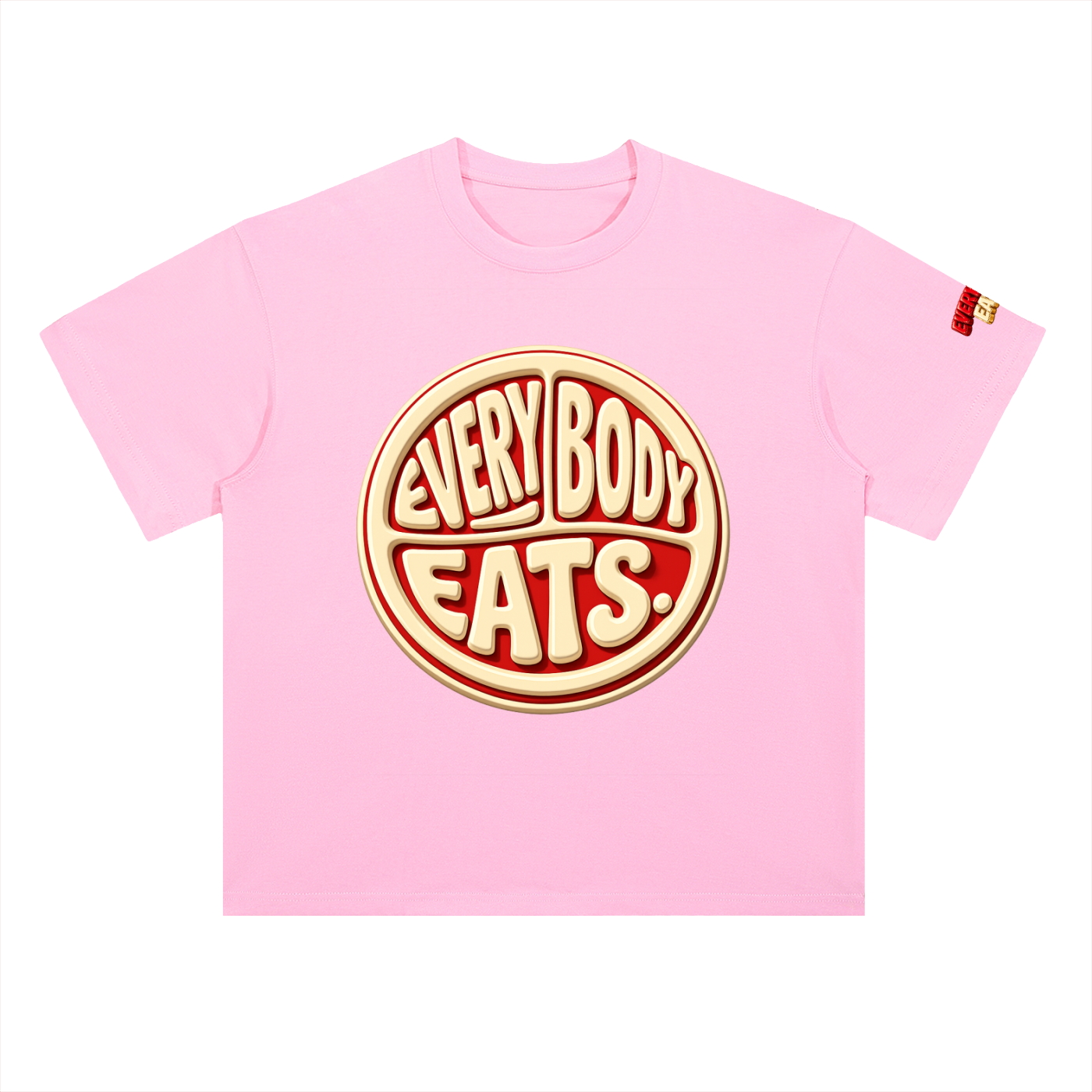 EVERYBODY EATS: CHERRY VANILLA COKE - Heavyweight Drop Shoulder Cotton T-Shirt