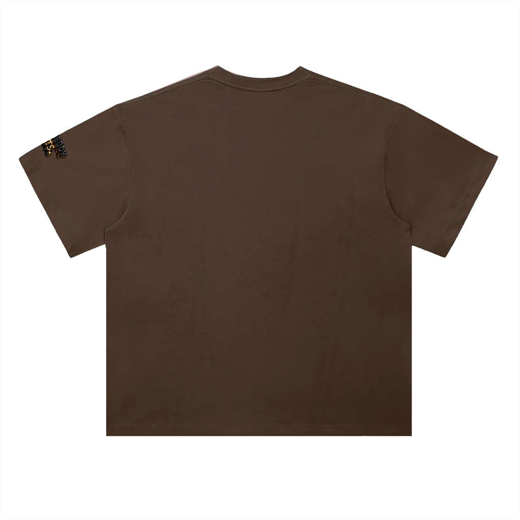 EVERYBODY EATS: CHEETAH - Heavyweight Drop Shoulder Cotton T-Shirt